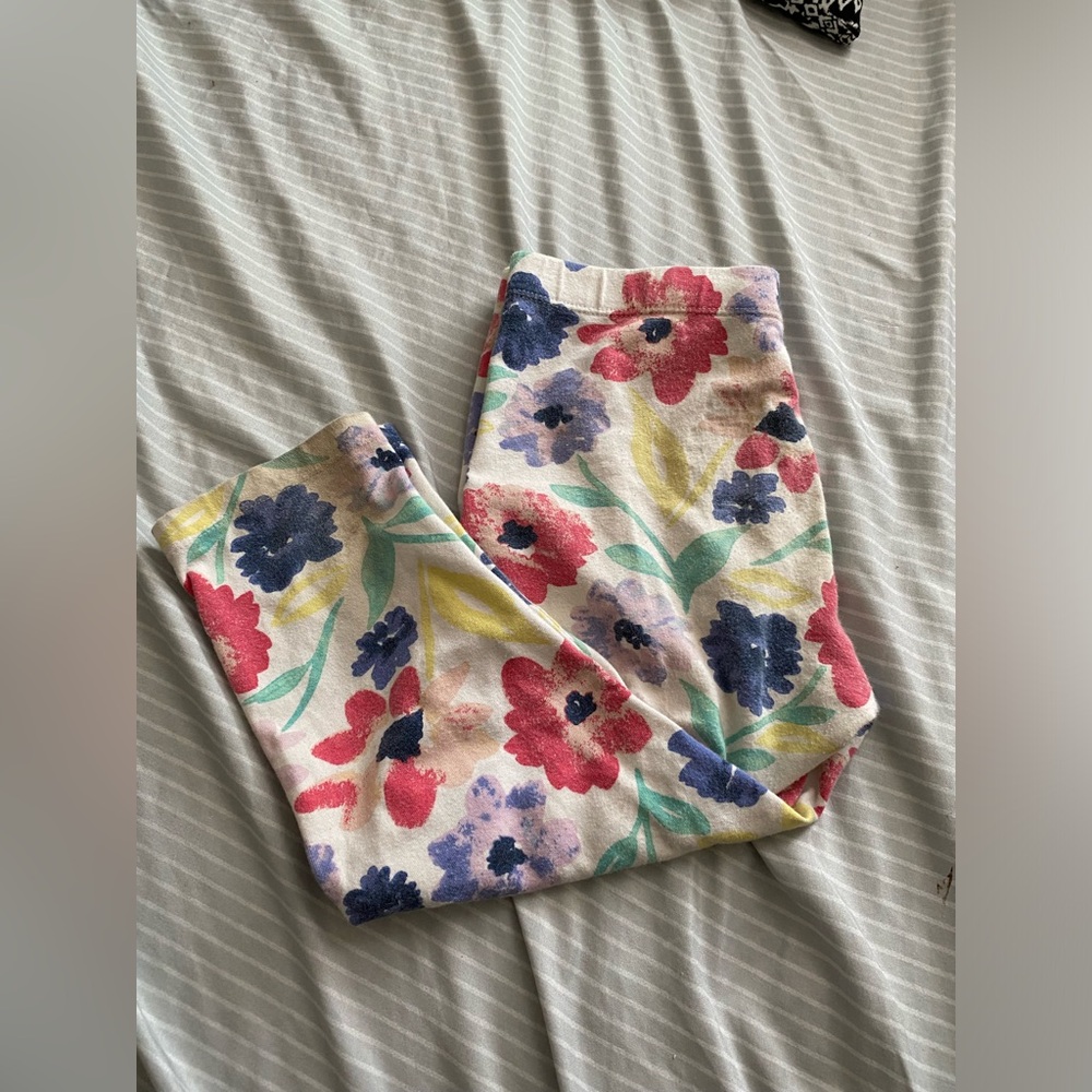 Floral Wonder Nation Kids Leggings